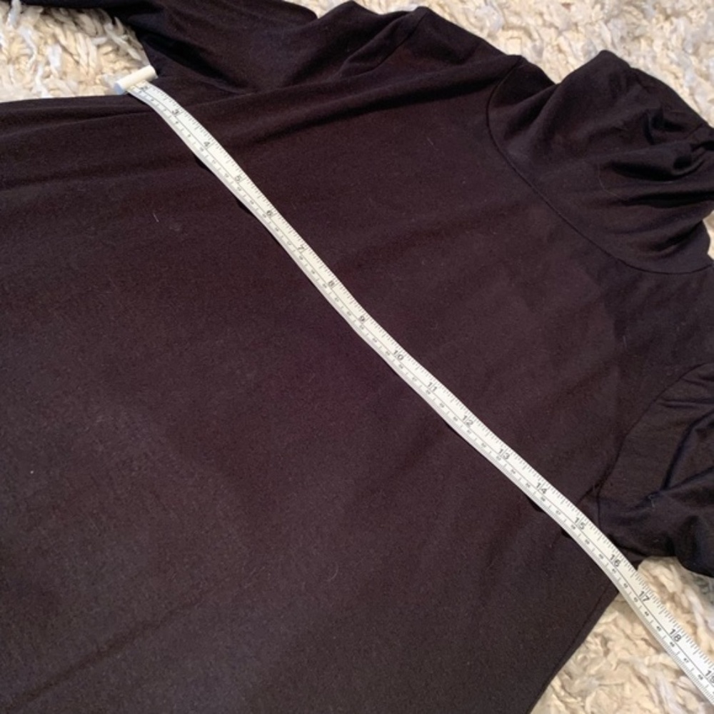 Lulus long sleeve black turtle neck dress medium - Picture 5 of 8